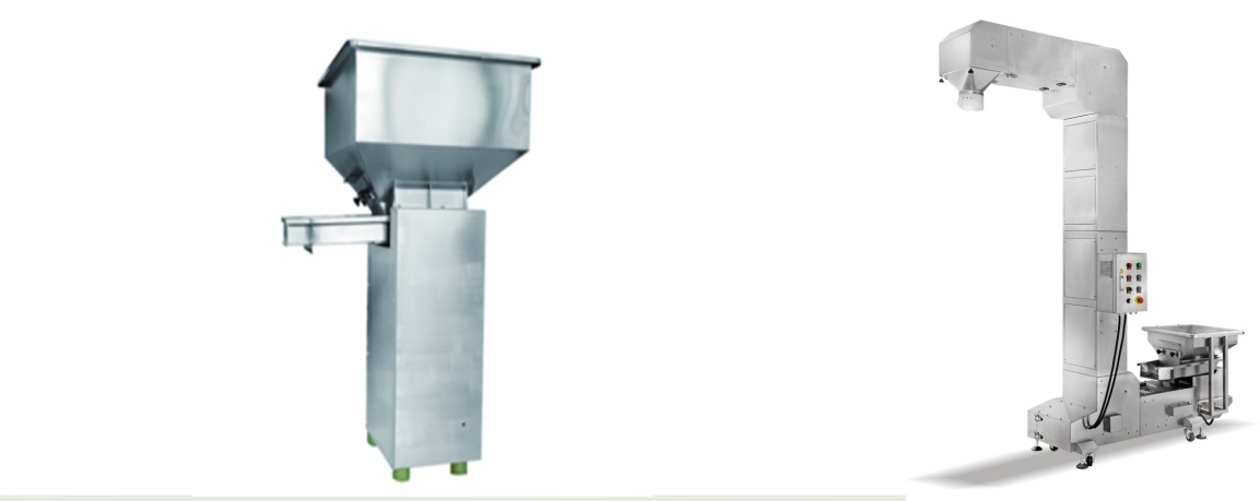 Vibratory Feeder & Bucket Elevator