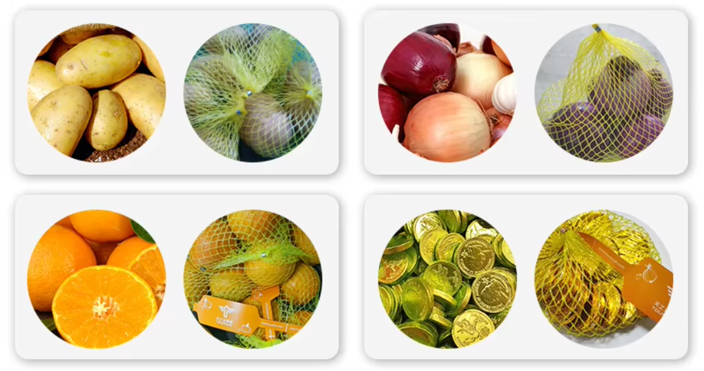 Net bag packaging machine