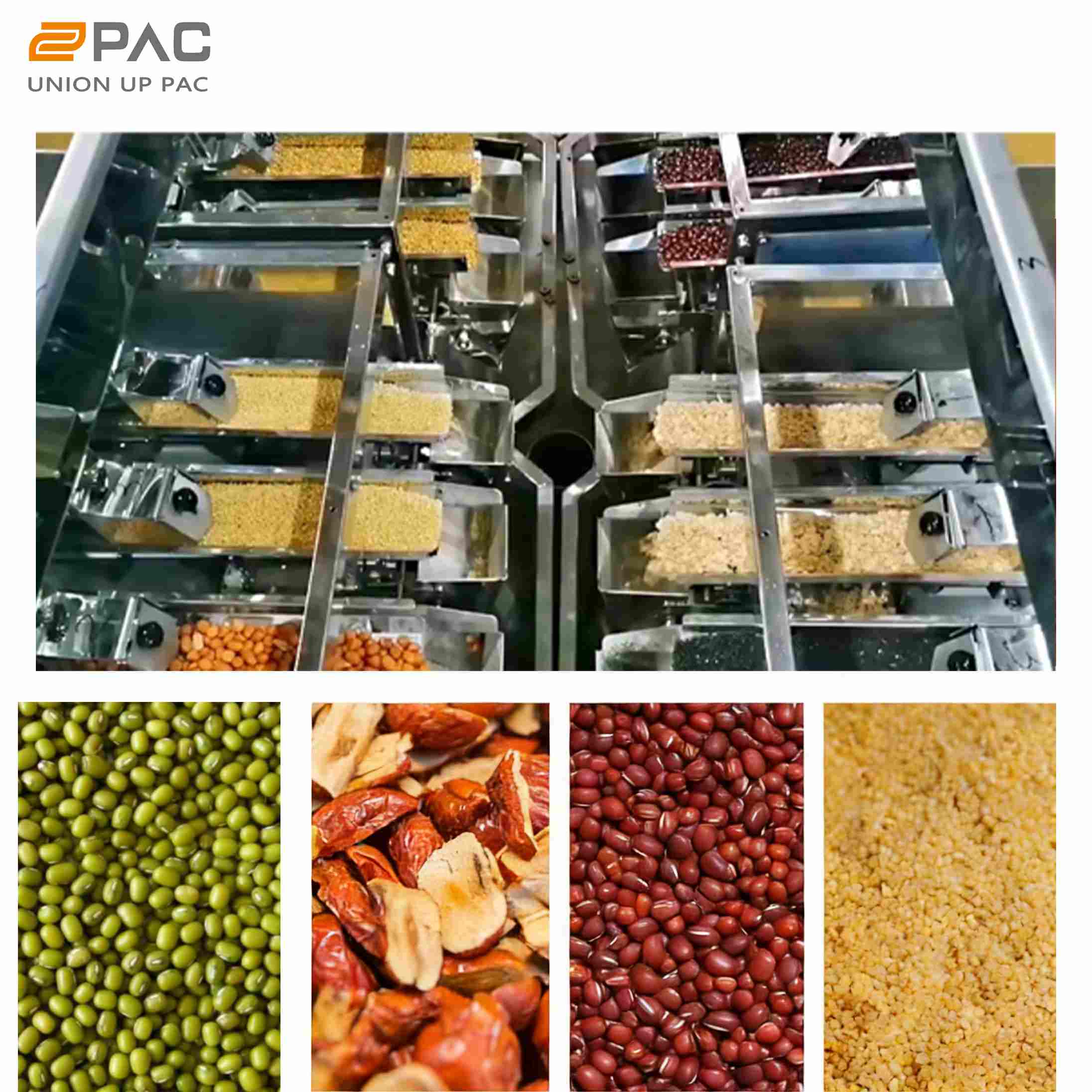 Sistema de Pesagem e Embalagem de Materiais Mistos da UUPAC: Perfeito para Ingredientes de Mingau Laba